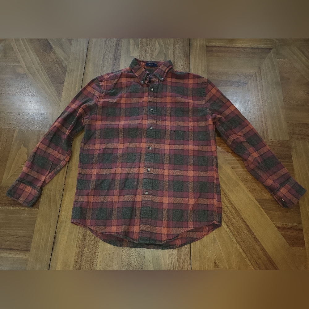 Pendleton Button Down Plaid Flannel Shirt Sz Medi… - image 1